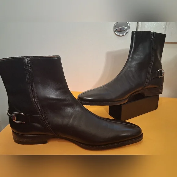 Gucci | Shoes | Gucci Mens Ankle Boots Mens Horsebit Tom  display picture 3